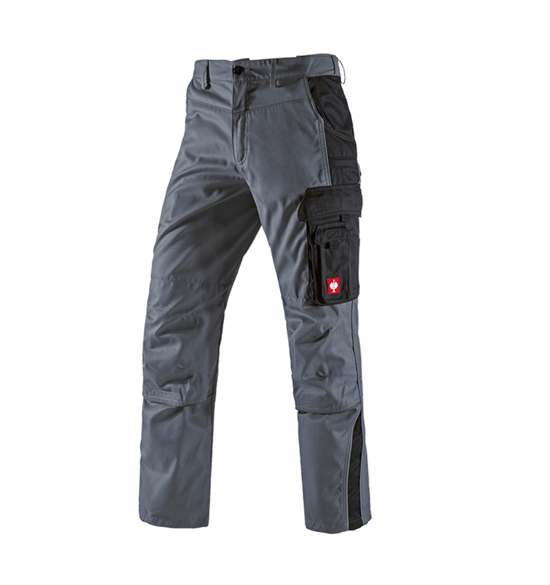 Pantaloni: Pantaloni e.s.active + grigio/nero 2