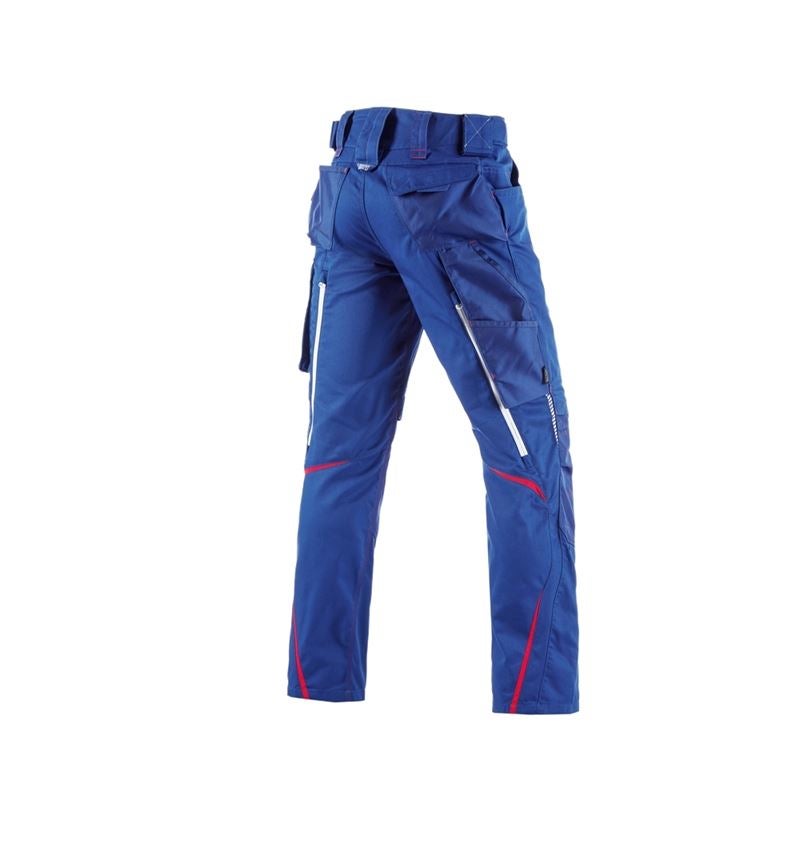Installatori / Idraulici: Pantaloni invernali e.s.motion 2020, uomo + blu reale/rosso fuoco 3