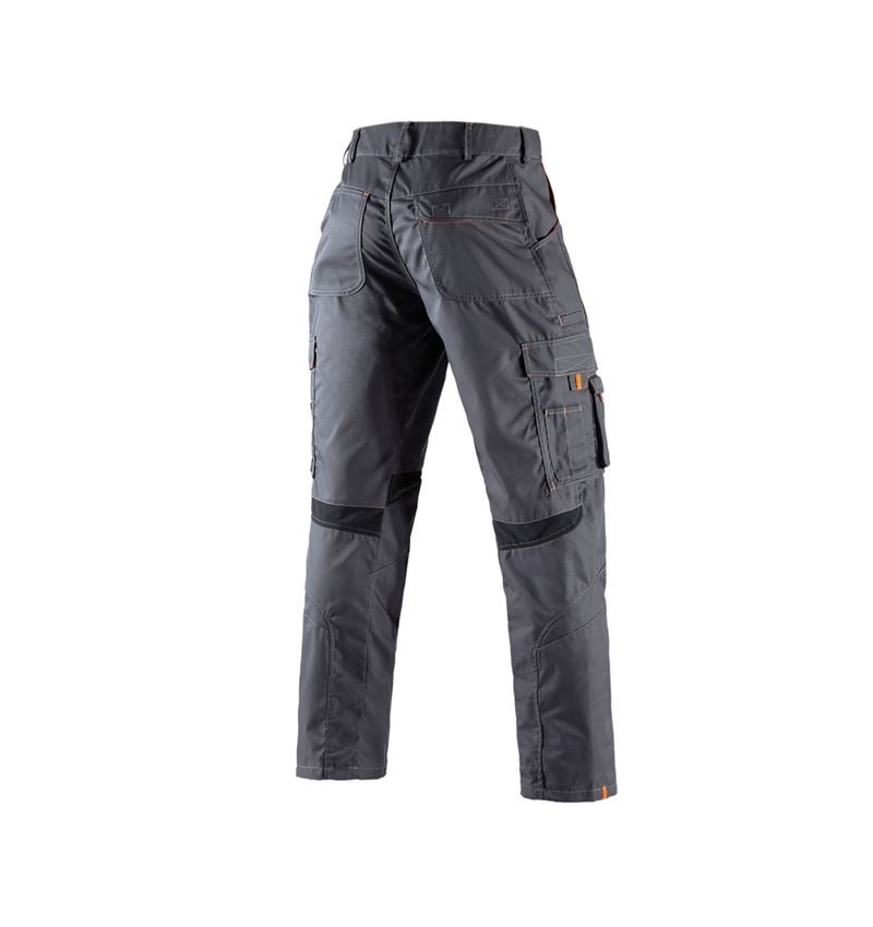 Pantaloni: Pantaloni e.s.akzent + antracite /arancio 3