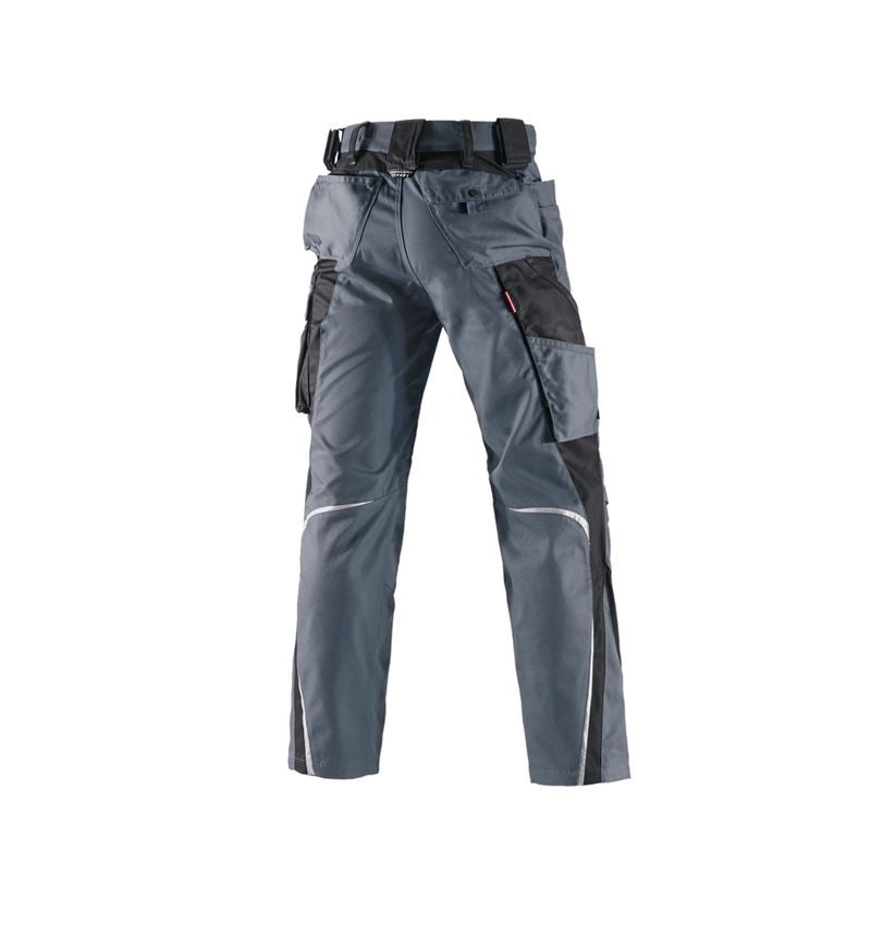 Pantaloni: Pantaloni invernali e.s.motion + grigio/nero 3