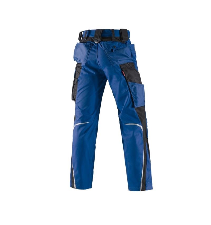 Installatori / Idraulici: Pantaloni invernali e.s.motion + blu reale/nero 3