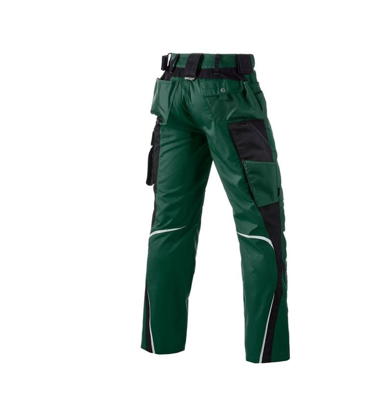 Pantaloni: Pantaloni e.s.motion + verde/nero 3