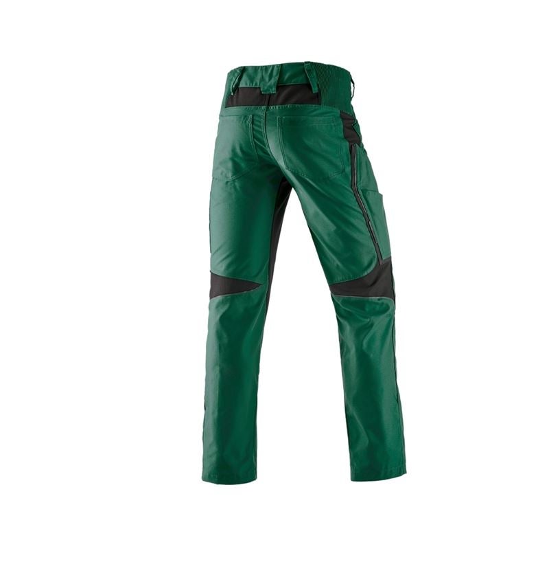 Temi: Pantaloni e.s.vision, uomo + verde/nero 3