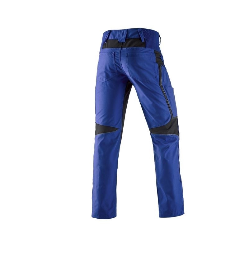 Pantaloni: Pantaloni e.s.vision, uomo + blu reale/nero 3
