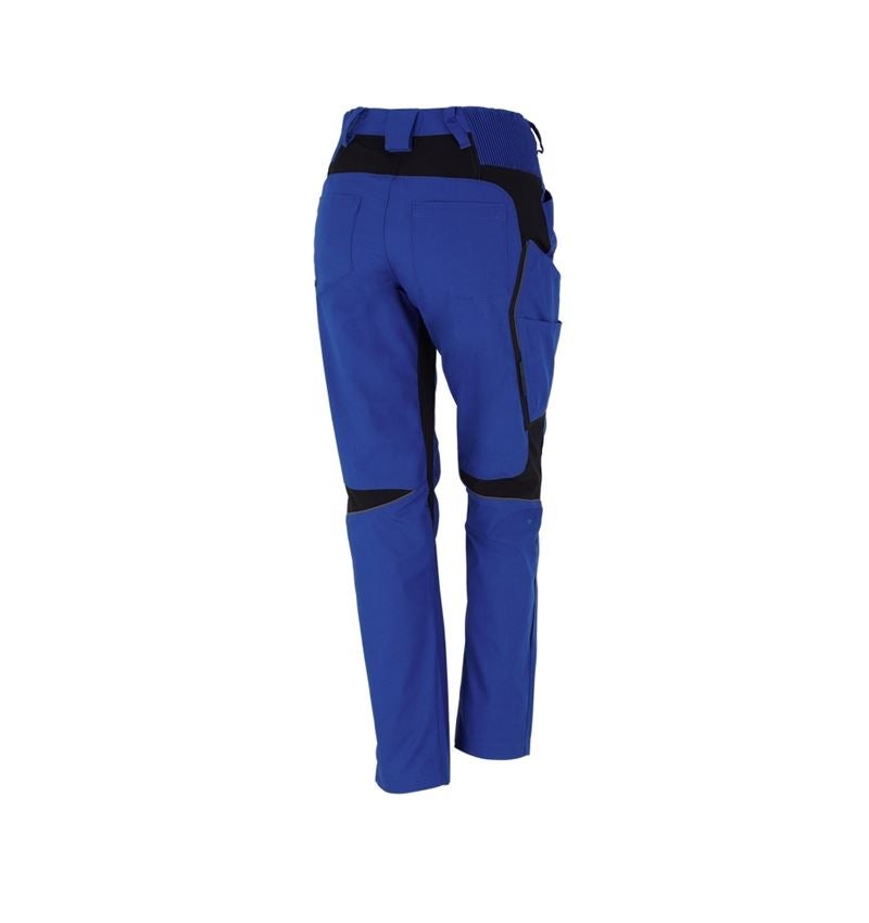 Installatori / Idraulici: Pantaloni da donna e.s.vision + blu reale/nero 3