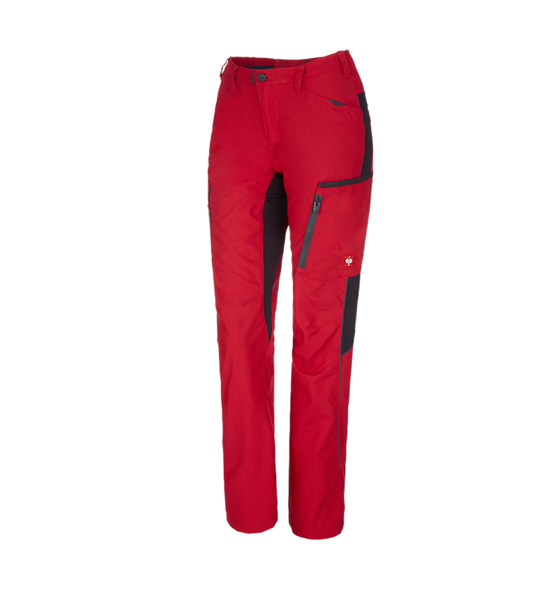 Pantaloni da lavoro: Pantaloni da donna e.s.vision + rosso/nero 2
