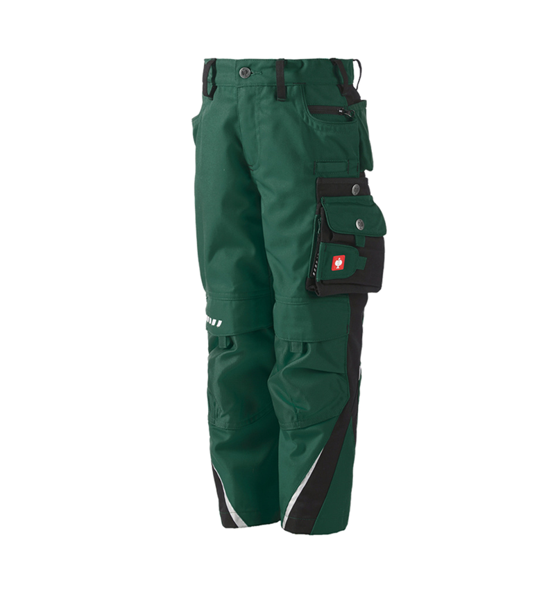 Pantaloni: Pantaloni bambino invernali e.s.motion + verde/nero