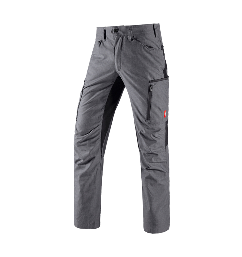 Pantaloni: Pantaloni invernali e.s.vision + cemento melange/nero 1