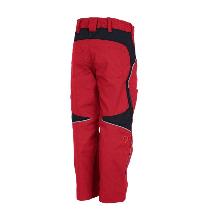 Temi: Pantaloni invernali e.s.vision, bambino + rosso/nero 1