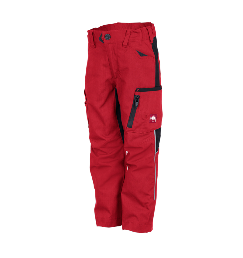 Temi: Pantaloni invernali e.s.vision, bambino + rosso/nero