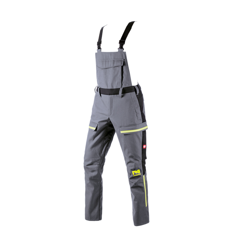 Pantaloni: Salopette e.s.vision multinorm* + grigio/nero 1
