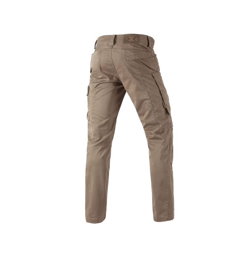 Pantaloni: Pantaloni e.s.motion ten + marrone cenere 2