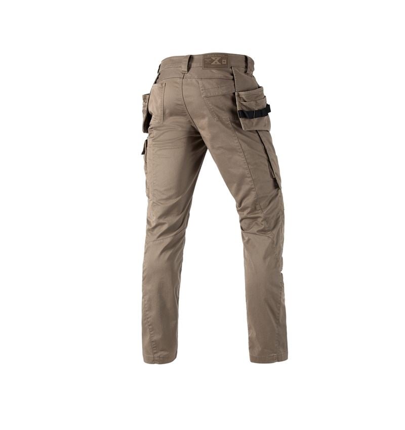 Temi: Pantaloni e.s.motion ten tool-pouch + marrone cenere 2