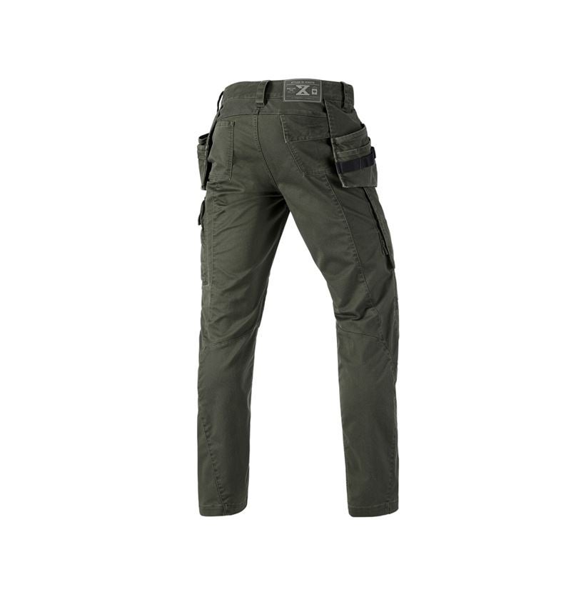 Pantaloni: Pantaloni e.s.motion ten tool-pouch + verde mimetico 1