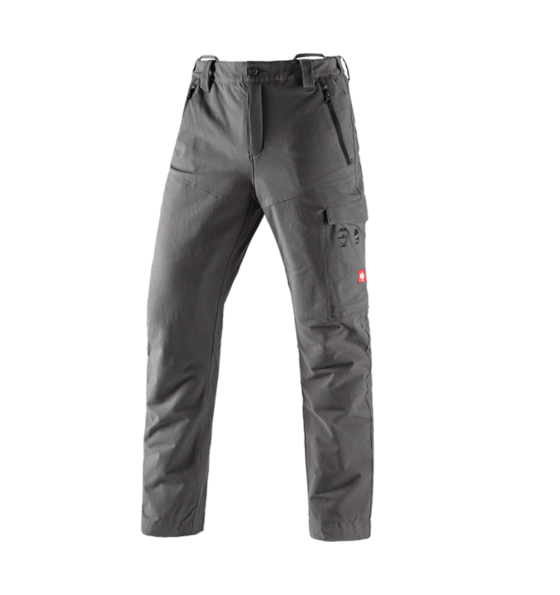 Abbigliamento forestale / antitaglio: Pantaloni antitaglio forestali e.s.cotton touch + grigio carbone 2