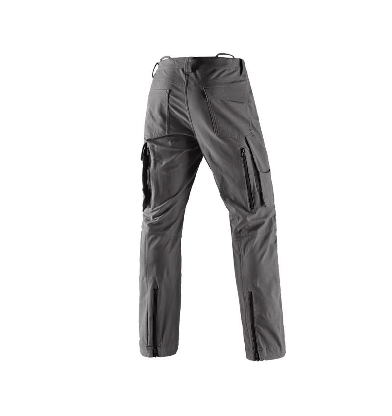 Abbigliamento forestale / antitaglio: Pantaloni antitaglio forestali e.s.cotton touch + grigio carbone 3