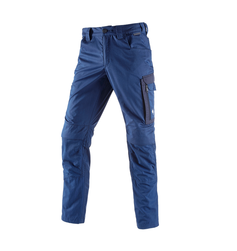 Pantaloni: Pantaloni e.s.concrete light + blu alcalino/blu profondo 3