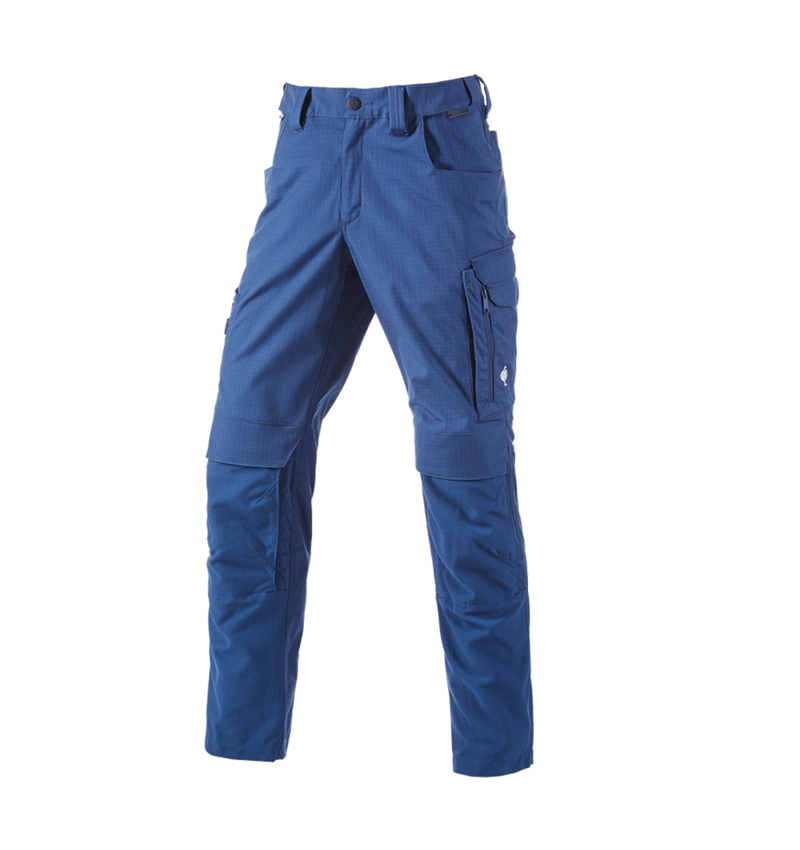 Pantaloni: Pantaloni e.s.concrete solid + blu alcalino 2