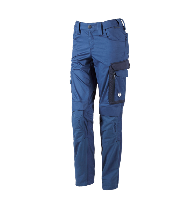Temi: Pantaloni e.s.concrete light, donna + blu alcalino/blu profondo 2