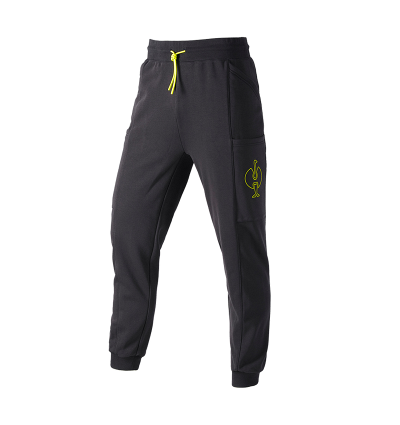 Temi: Sweat Pants e.s.trail + nero/giallo acido 2