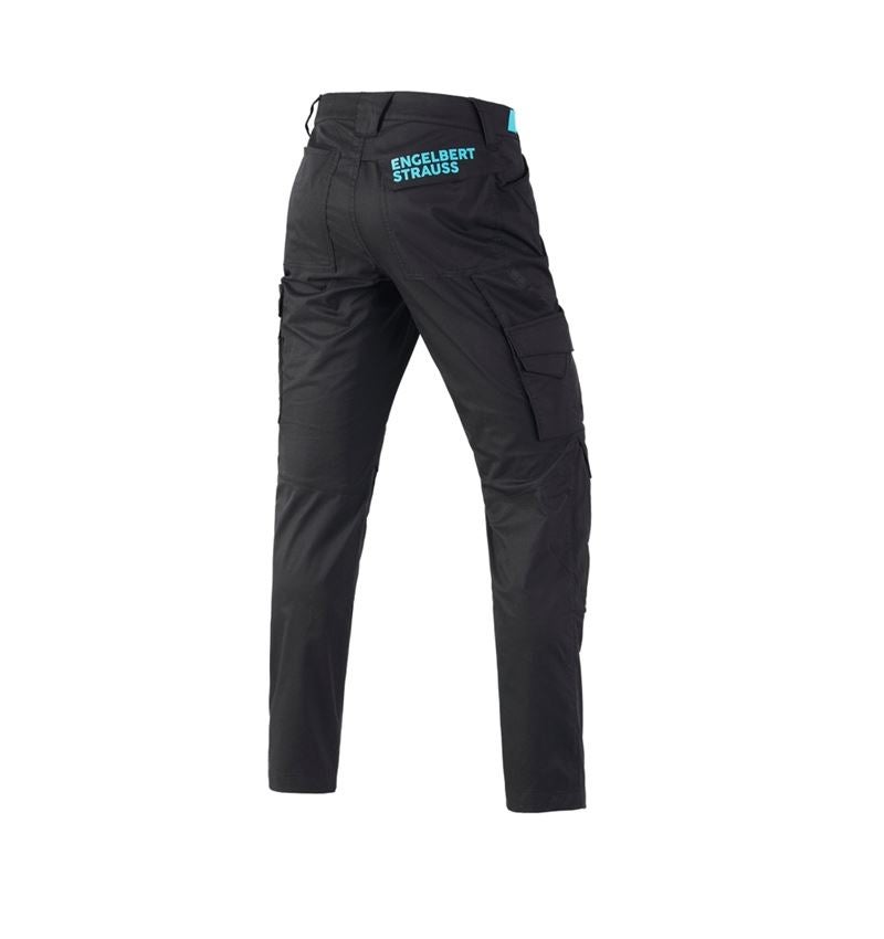 Pantaloni: Pantaloni e.s.trail + nero/turchese lapis 3
