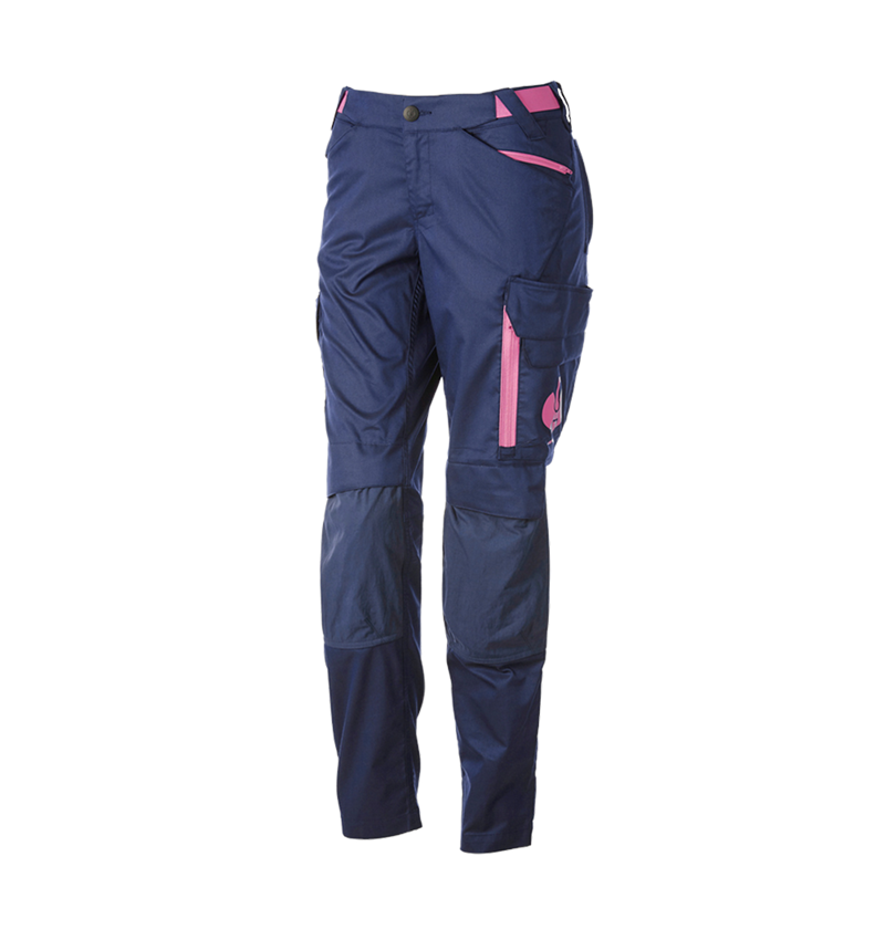Abbigliamento: Pantaloni e.s.trail, donna + blu profondo/rosa tara 4