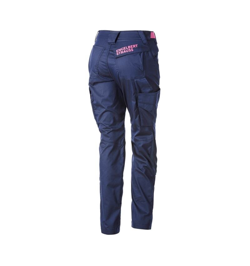Pantaloni da lavoro: Pantaloni e.s.trail, donna + blu profondo/rosa tara 5