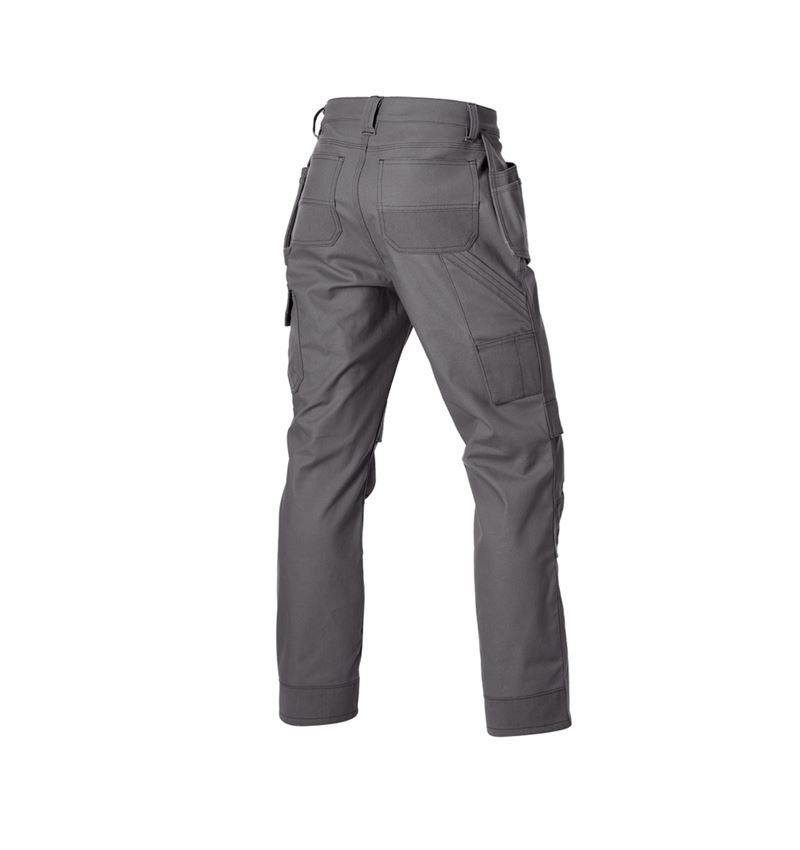 Pantaloni: Pantaloni da lavoro e.s.iconic tool-pouch + grigio carbone 8