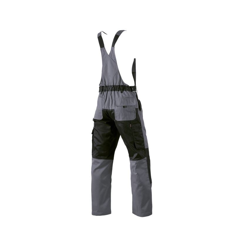 Pantaloni: Salopette e.s.image + grigio/nero 3