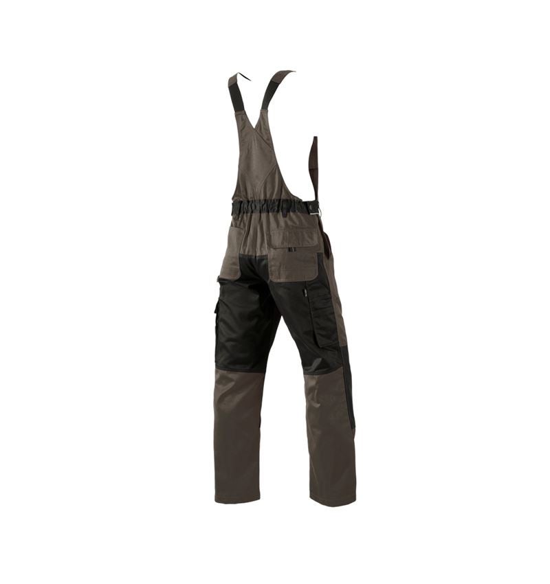 Pantaloni: Salopette e.s.image + oliva/nero 3