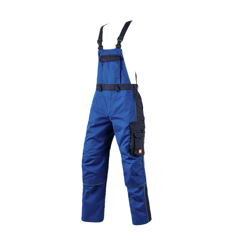 Pantaloni: Salopette e.s.active + blu reale/blu scuro 2