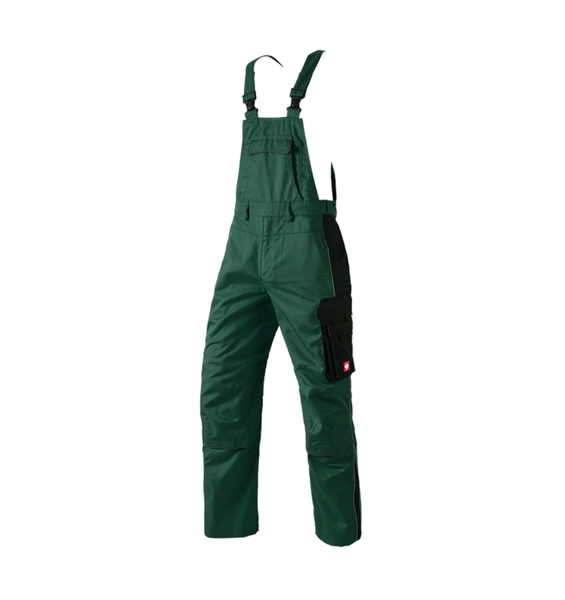 Pantaloni: Salopette e.s.active + verde/nero 2