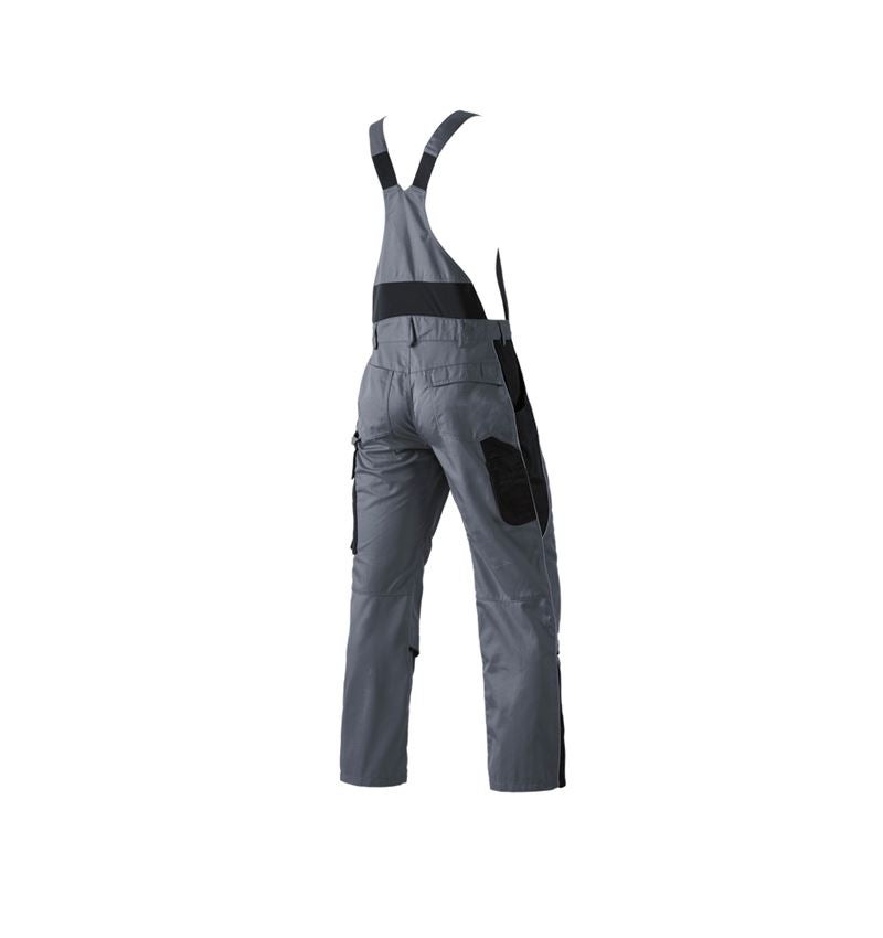 Pantaloni: Salopette e.s.active + grigio/nero 3