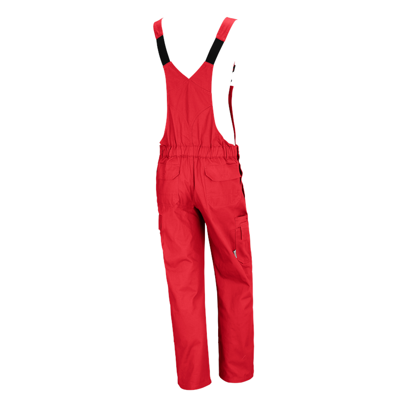 Pantaloni: STONEKIT salopette Aalborg + rosso 1