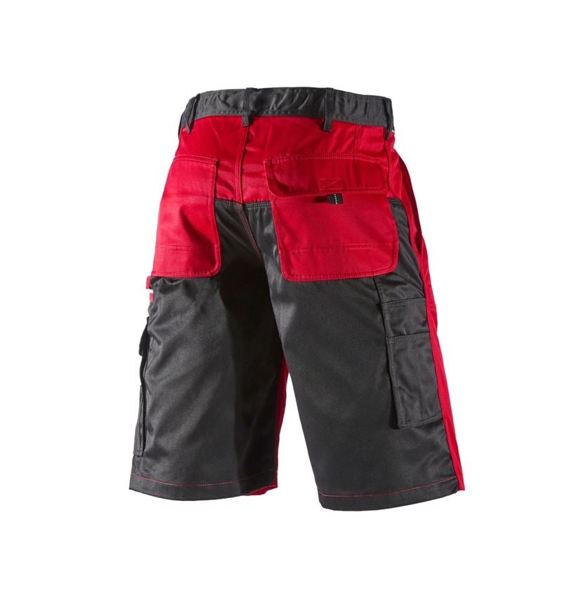 Pantaloni: Short e.s.image + rosso/nero 5