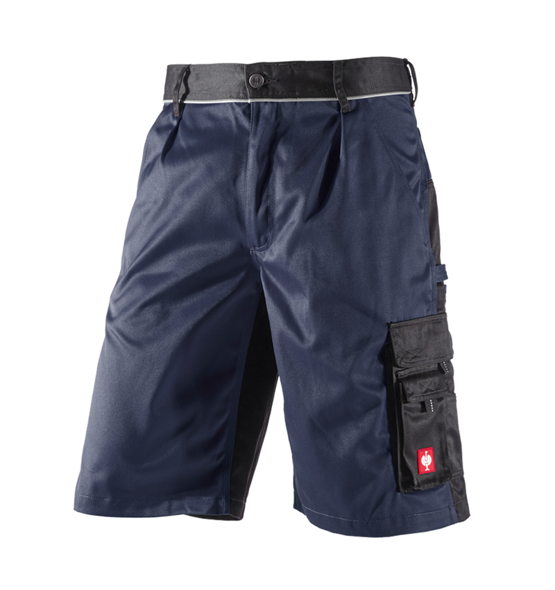 Pantaloni: Short e.s.image + blu scuro/nero 4