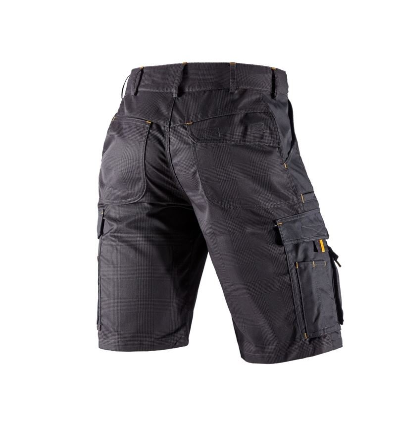 Pantaloni: Short e.s. carat + antracite /giallo 3