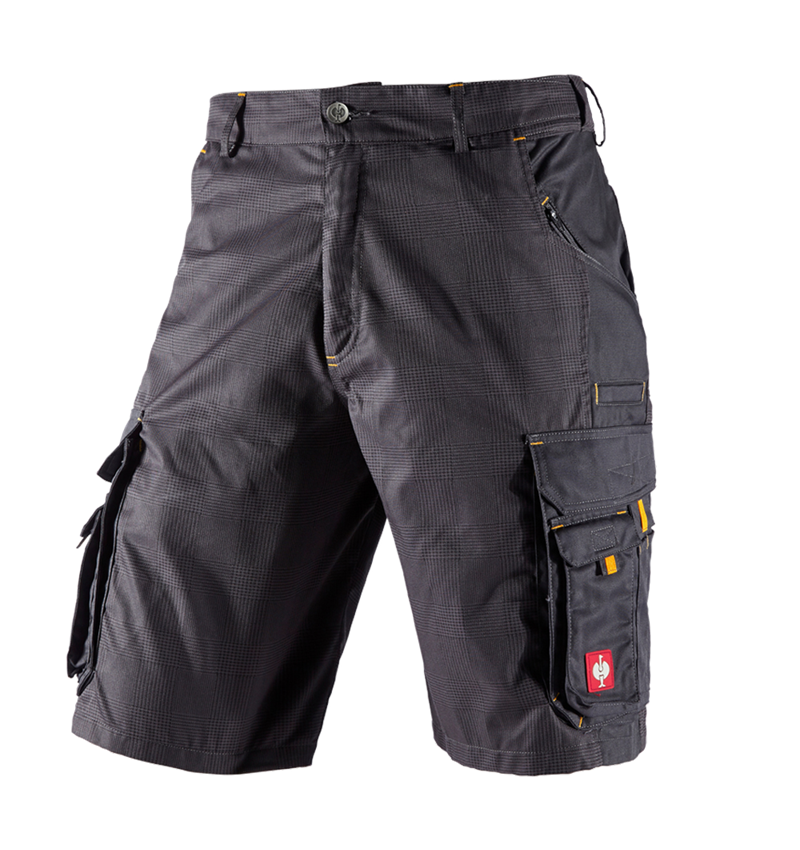 Pantaloni: Short e.s. carat + antracite /giallo 2