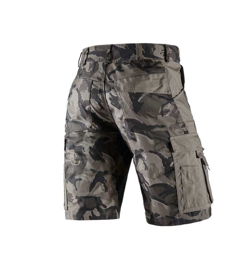 Pantaloni: Short e.s.camouflage + camouflage grigio pietra 3