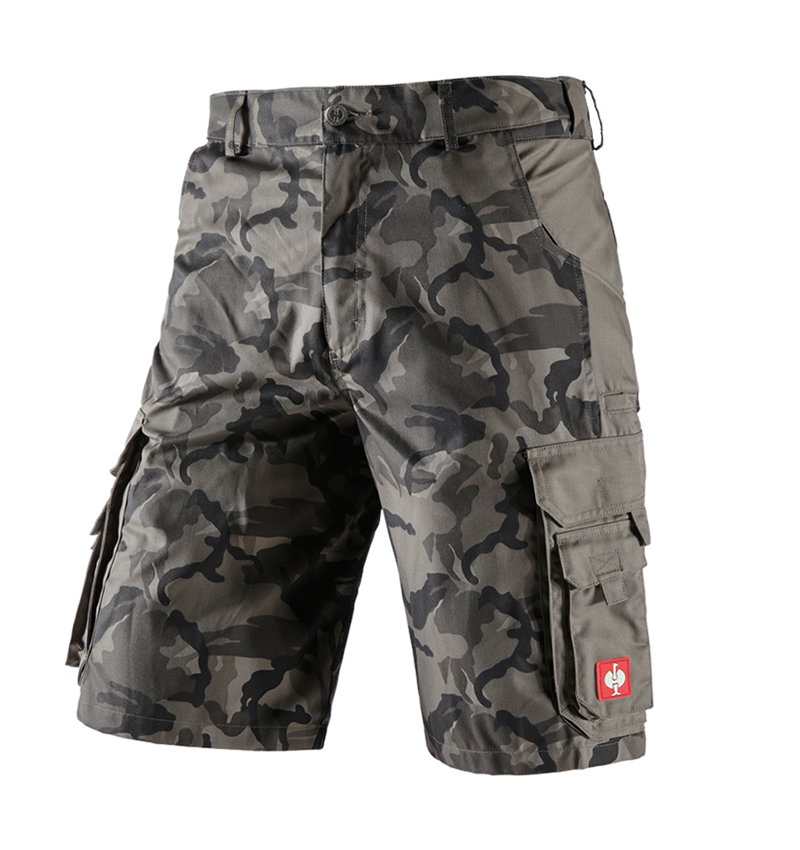 Pantaloni: Short e.s.camouflage + camouflage grigio pietra 2