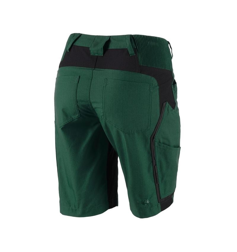 Pantaloni da lavoro: Short e.s.vision, donna + verde/nero 3
