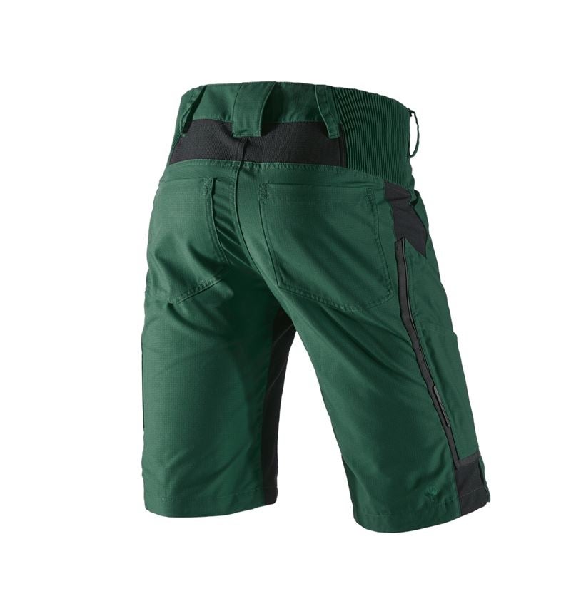 Pantaloni: Short e.s.vision, uomo + verde/nero 3