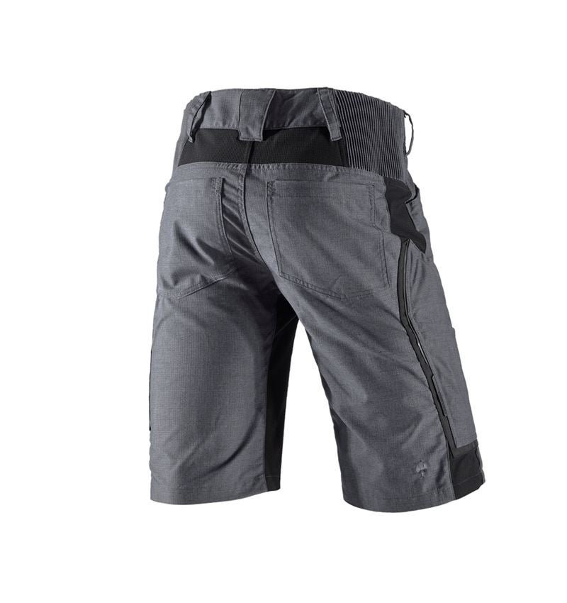 Pantaloni: Short e.s.vision, uomo + cemento melange/nero 3