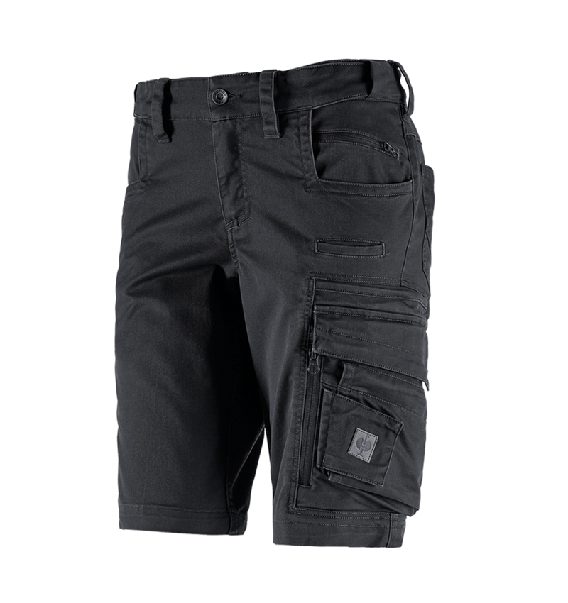 Pantaloni da lavoro: Short e.s.motion ten, donna + nero ossido 2
