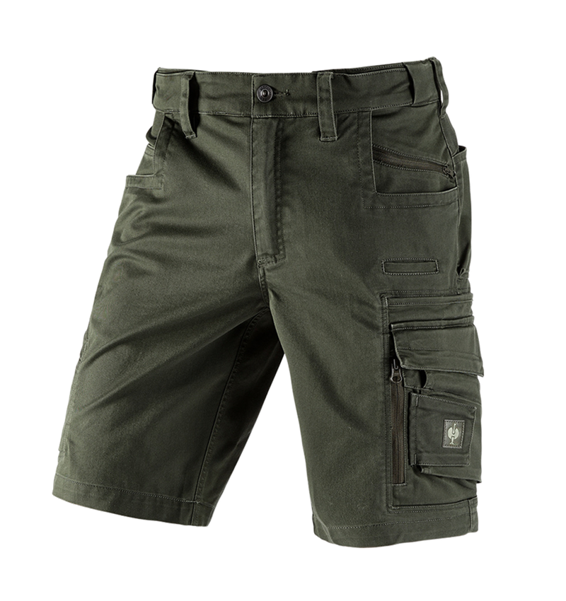 Pantaloni: Short e.s.motion ten + verde mimetico 2