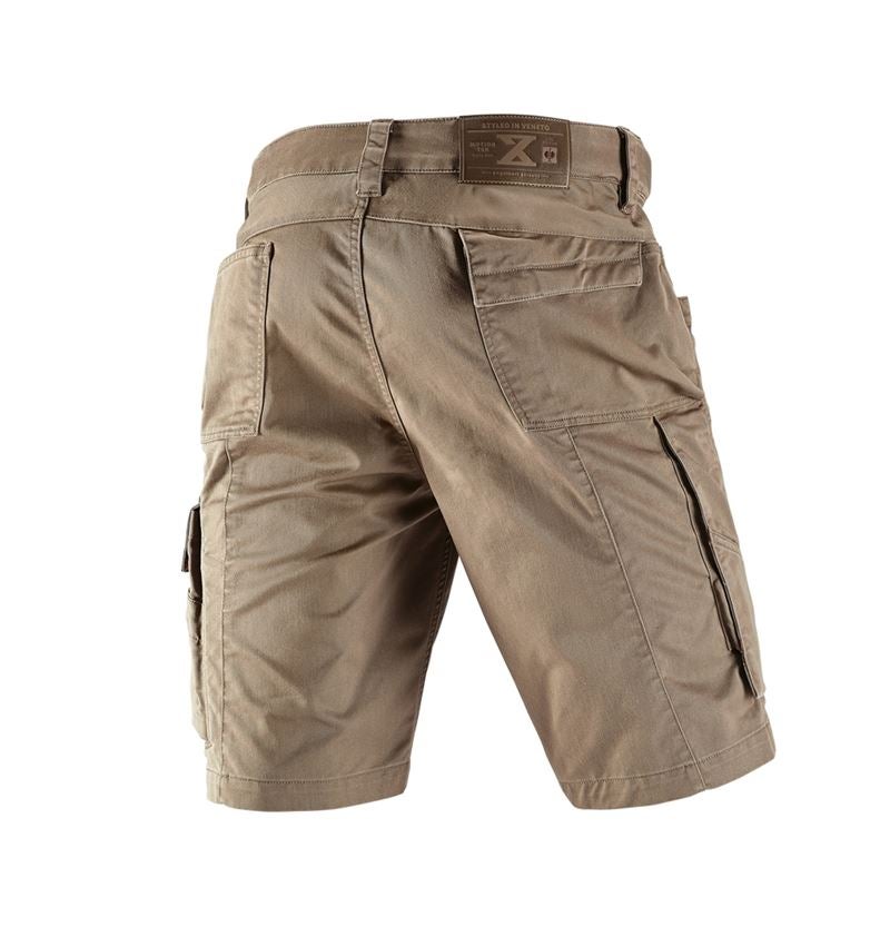 Pantaloni: Short e.s.motion ten + marrone cenere 3