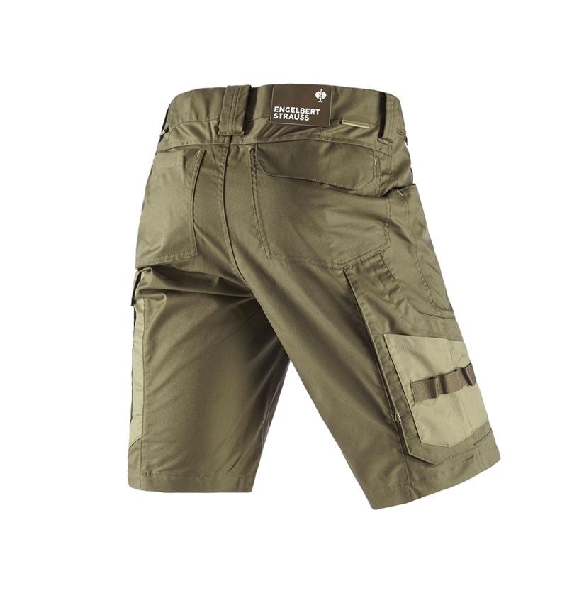 Pantaloni: Short e.s.concrete light + verde fango/verde felce 4