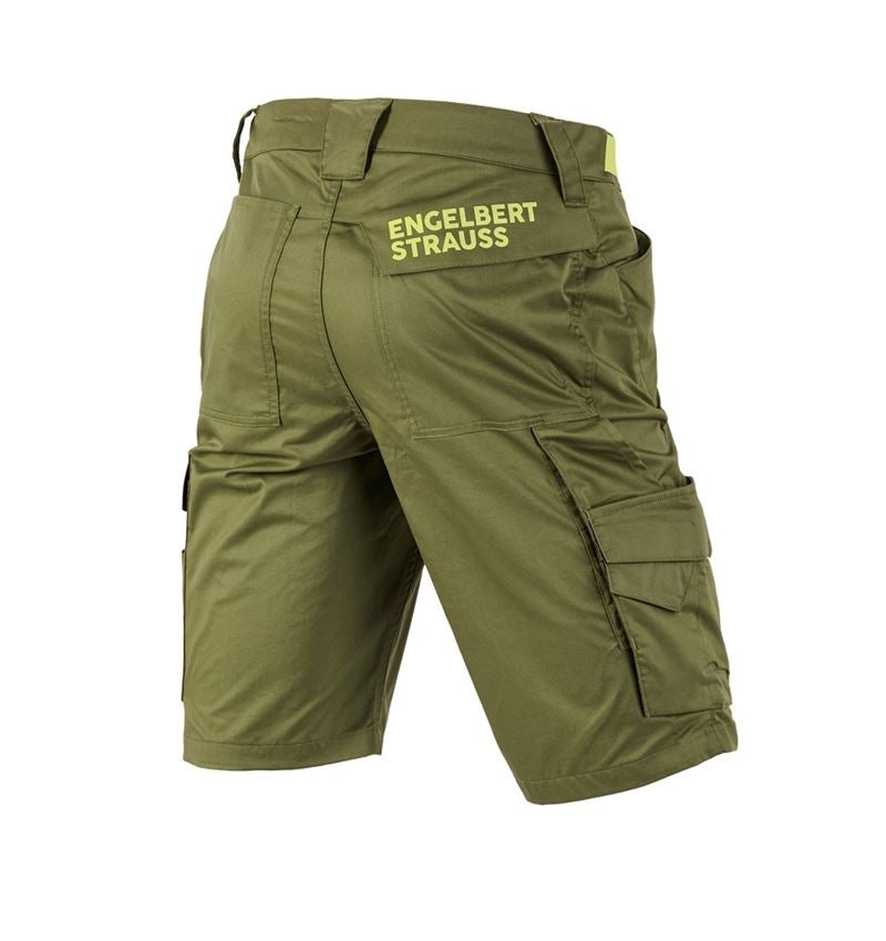Pantaloni: Short e.s.trail + verde ginepro/verde lime 3