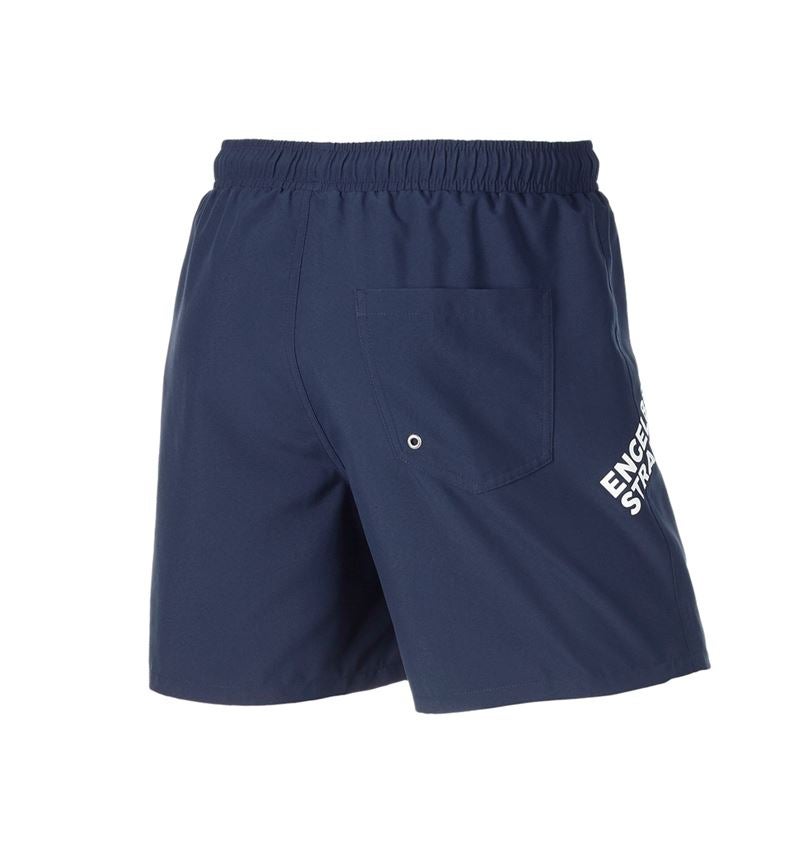 Pantaloni: Pantaloncini da bagno e.s.trail + blu profondo/bianco 4