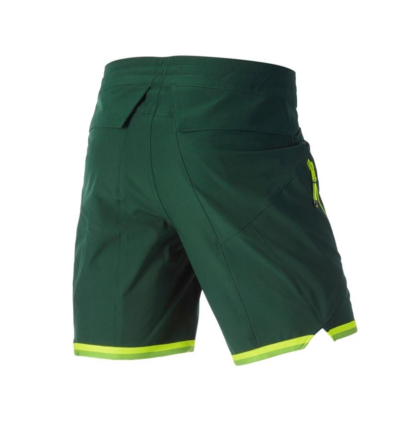 Pantaloni: Short e.s.ambition + verde/giallo fluo 7